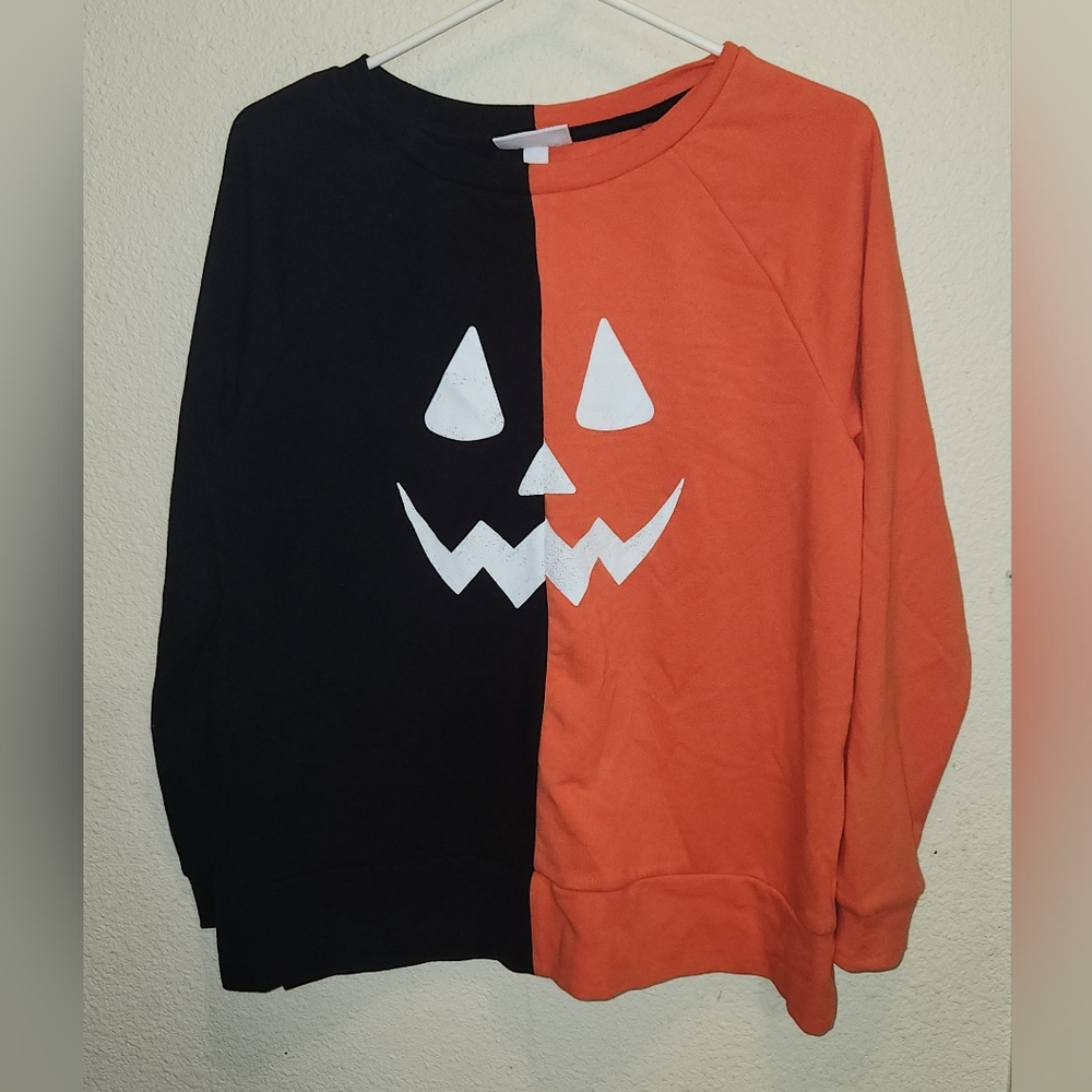 Maternity Jack O'Lantern Sweater